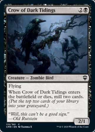 Crow of Dark Tidings [Commander Legends] | Cracking-Singles