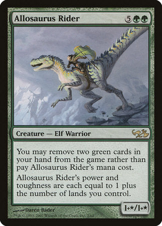 Allosaurus Rider [Duel Decks: Elves vs. Goblins] | Cracking-Singles