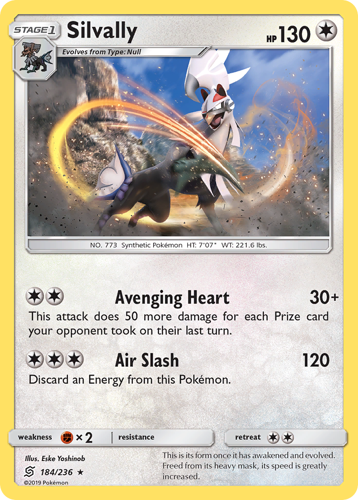 Silvally (184/236) [Sun & Moon: Unified Minds] | Cracking-Singles