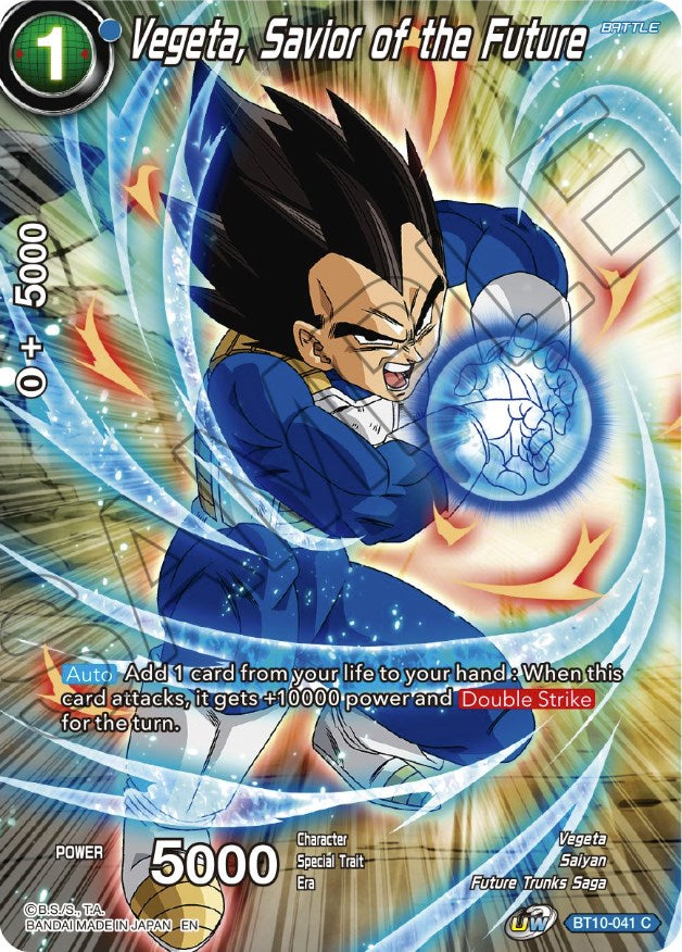 Vegeta, Savior of the Future (BT10-041) [Theme Selection: History of Vegeta] | Cracking-Singles