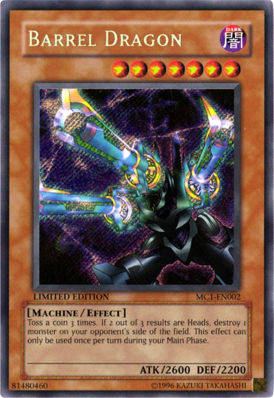 Barrel Dragon [MC1-EN002] Secret Rare | Cracking-Singles