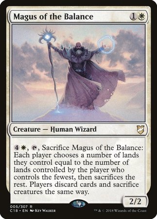 Magus of the Balance [Commander 2018] | Cracking-Singles