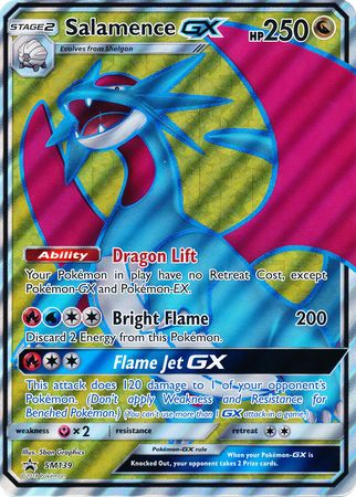 Salamence GX (SM139) (Jumbo Card) [Sun & Moon: Black Star Promos] | Cracking-Singles