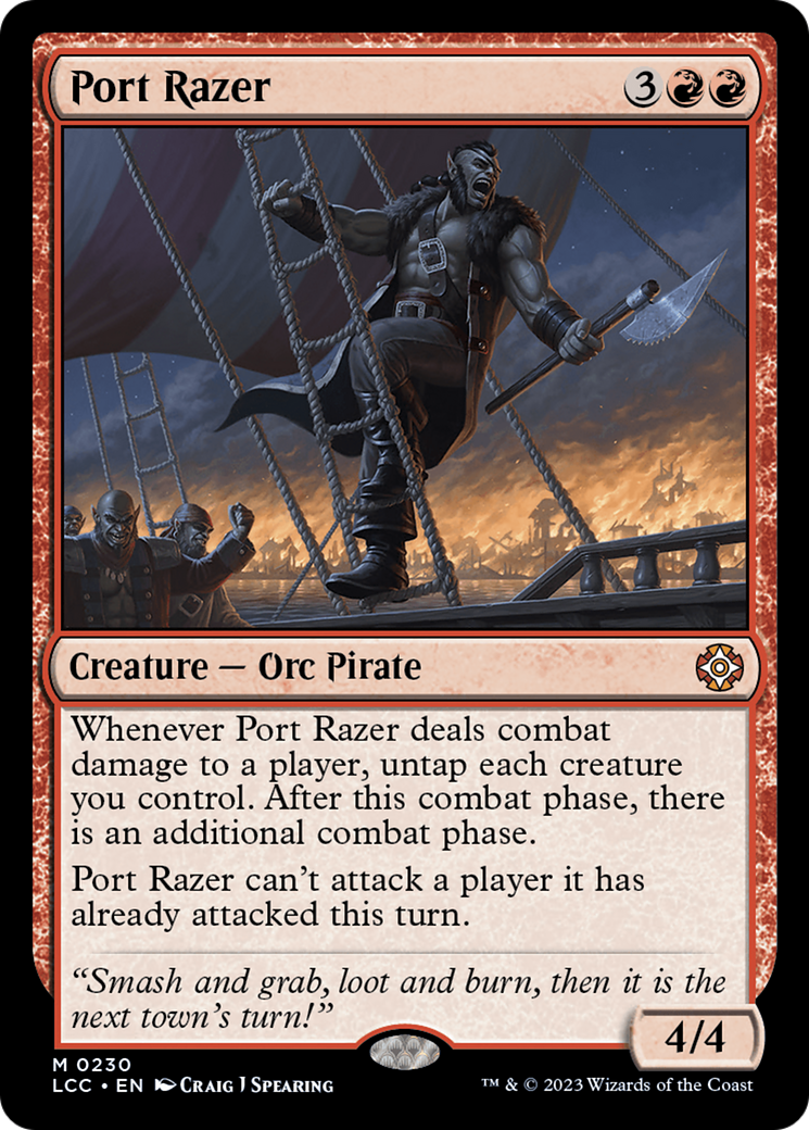 Port Razer [The Lost Caverns of Ixalan Commander] | Cracking-Singles