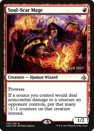 Soul-Scar Mage [Amonkhet Prerelease Promos] | Cracking-Singles