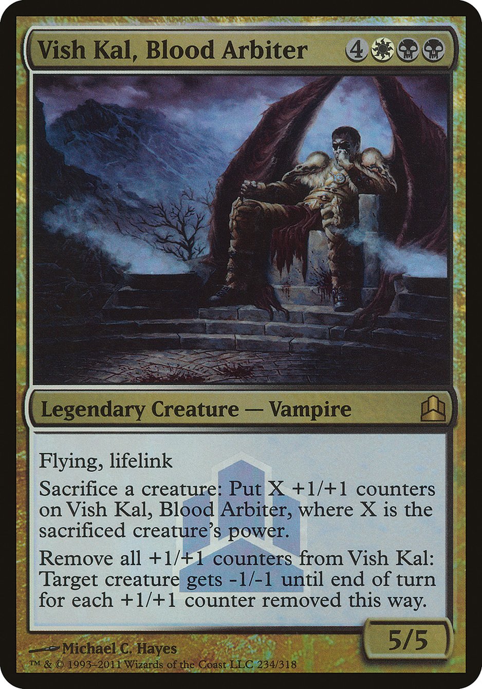 Vish Kal, Blood Arbiter (Commander Launch Promo) [Commander 2011 Launch Party] | Cracking-Singles