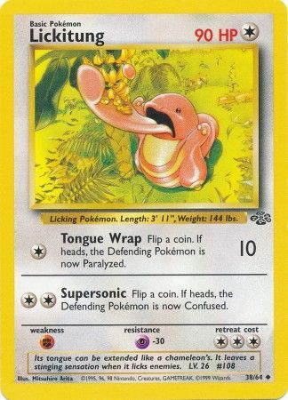 Lickitung (38/64) [Jungle Unlimited] | Cracking-Singles