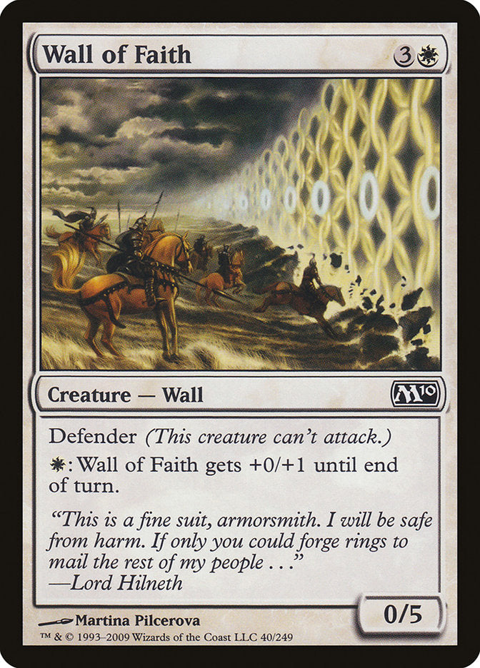 Wall of Faith [Magic 2010] | Cracking-Singles