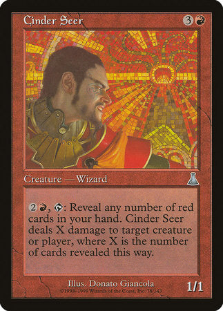 Cinder Seer [Urza's Destiny] | Cracking-Singles