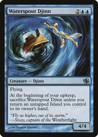 Waterspout Djinn [Duel Decks: Jace vs. Chandra] | Cracking-Singles