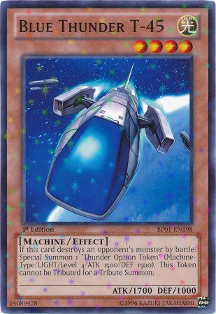 Blue Thunder T-45 [BP01-EN198] Starfoil Rare | Cracking-Singles