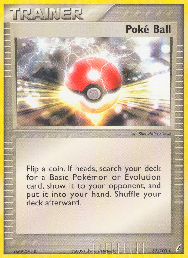 Poke Ball (82/100) [EX: Crystal Guardians] | Cracking-Singles