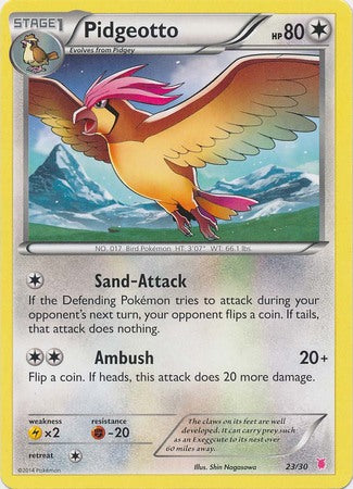 Pidgeotto (23/30) [XY: Trainer Kit 1 - Wigglytuff] | Cracking-Singles