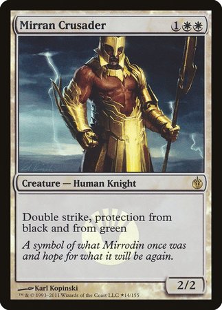 Mirran Crusader [Mirrodin Besieged Promos] | Cracking-Singles