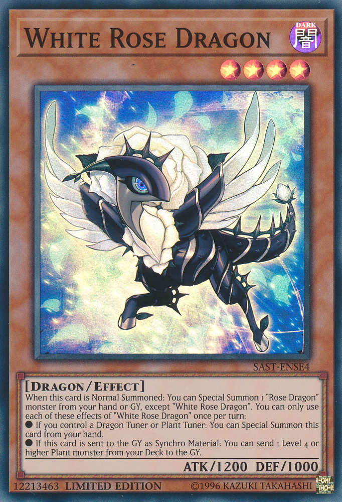 White Rose Dragon [SAST-ENSE4] Super Rare | Cracking-Singles