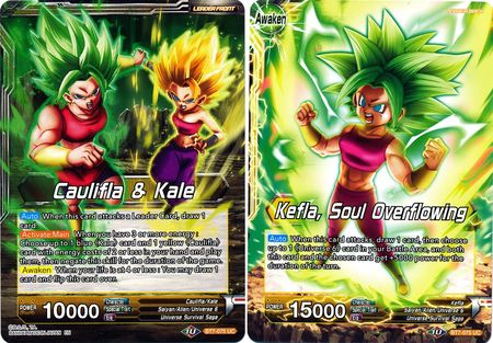 Caulifla & Kale // Kefla, Soul Overflowing [BT7-075] | Cracking-Singles