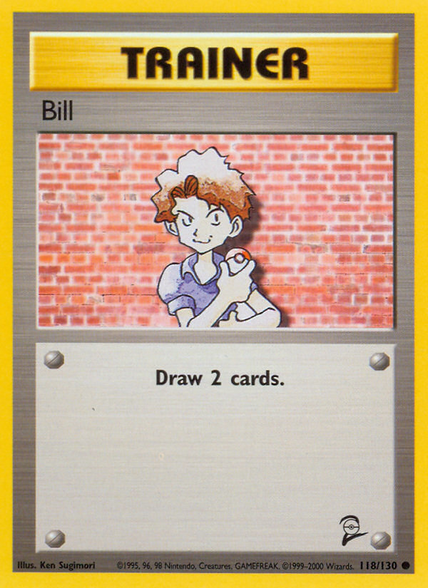 Bill (118/130) [Base Set 2] | Cracking-Singles