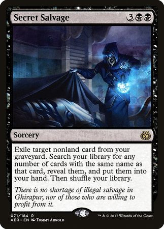 Secret Salvage [Aether Revolt] | Cracking-Singles