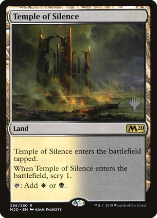 Temple of Silence [Core Set 2020 Promos] | Cracking-Singles