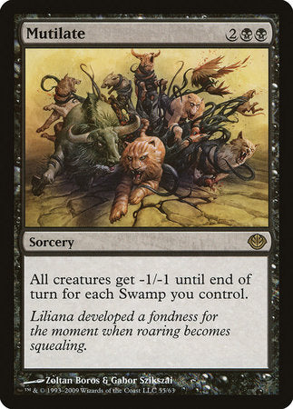 Mutilate [Duel Decks: Garruk vs. Liliana] | Cracking-Singles