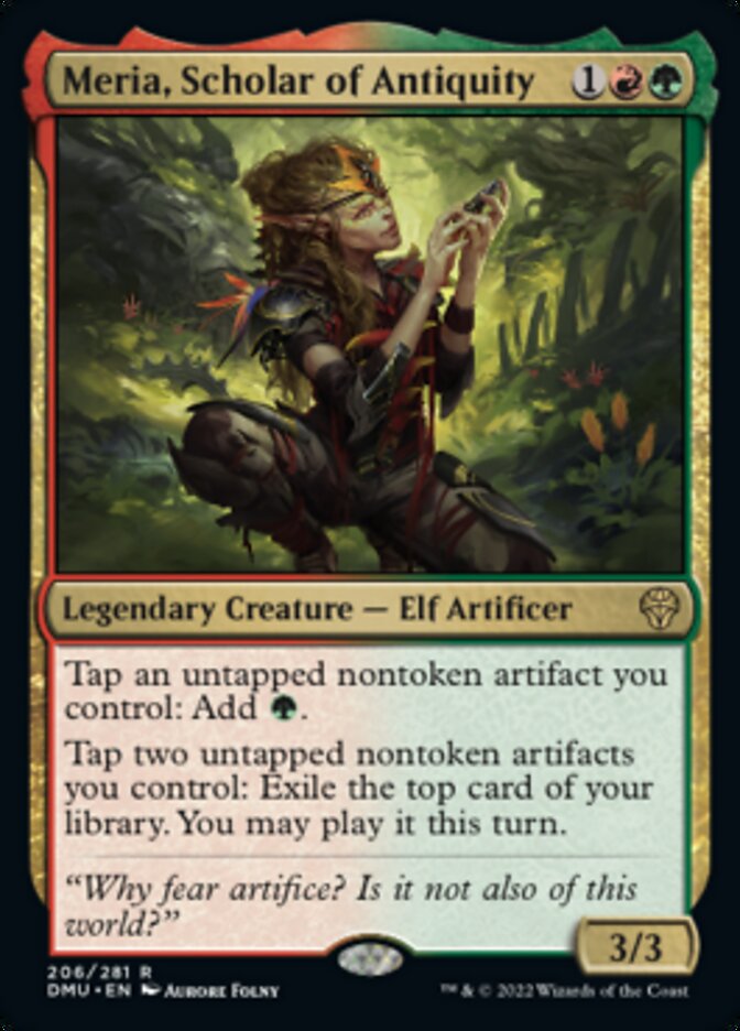 Meria, Scholar of Antiquity [Dominaria United] | Cracking-Singles