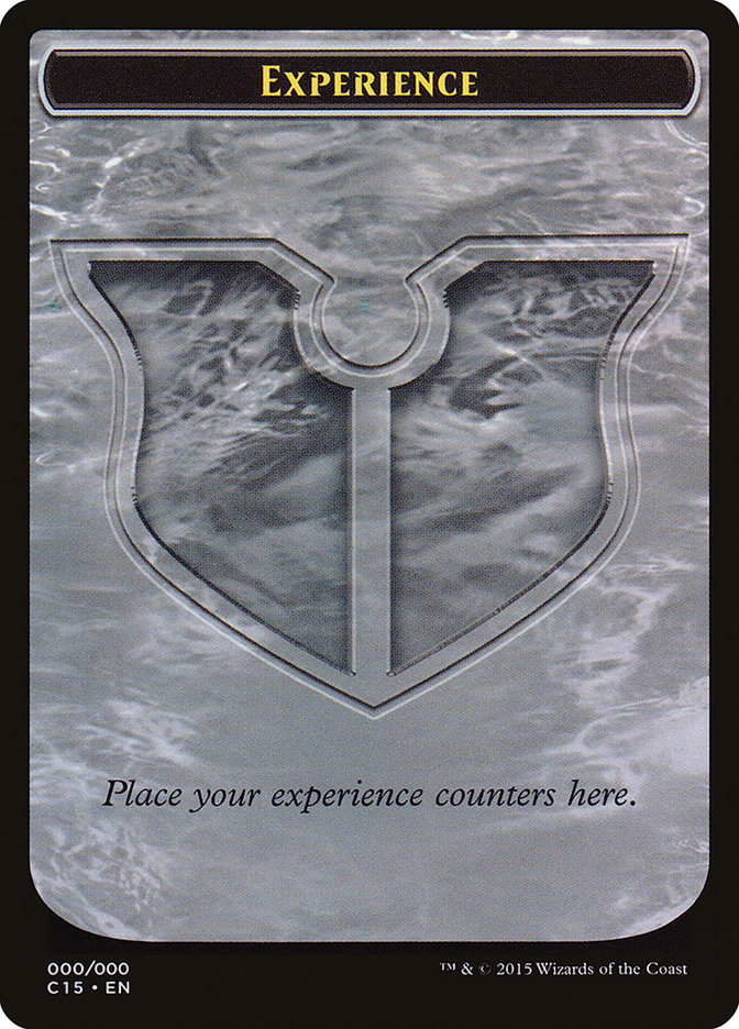 Experience // Experience Double-Sided Token [Commander 2015 Tokens] | Cracking-Singles