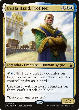 Gwafa Hazid, Profiteer [Battlebond] | Cracking-Singles