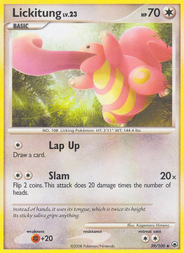 Lickitung (39/100) [Diamond & Pearl: Majestic Dawn] | Cracking-Singles