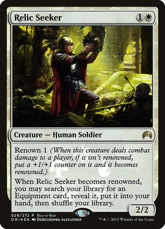 Relic Seeker [Magic Origins Promos] | Cracking-Singles