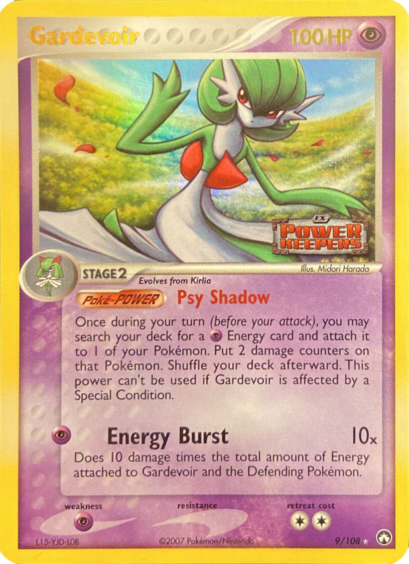 Gardevoir (9/108) (Stamped) [EX: Power Keepers] | Cracking-Singles