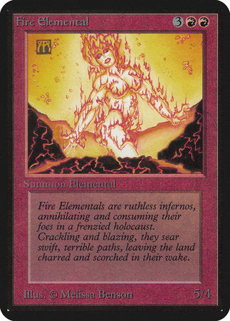 Fire Elemental [Limited Edition Alpha] | Cracking-Singles