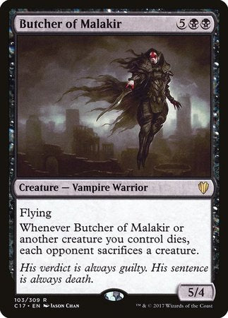 Butcher of Malakir [Commander 2017] | Cracking-Singles