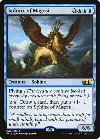 Sphinx of Magosi [Welcome Deck 2016] | Cracking-Singles