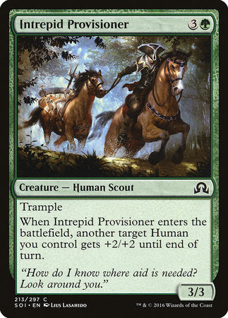 Intrepid Provisioner [Shadows over Innistrad] | Cracking-Singles