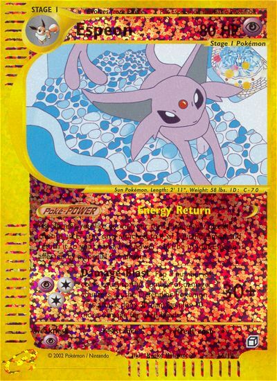 Espeon (6/12) [Box Topper] | Cracking-Singles