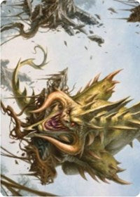 Canopy Baloth Art Card [Zendikar Rising Art Series] | Cracking-Singles