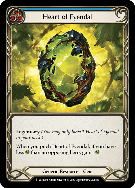 Heart of Fyendal [WTR000] Unlimited Edition Rainbow Foil | Cracking-Singles