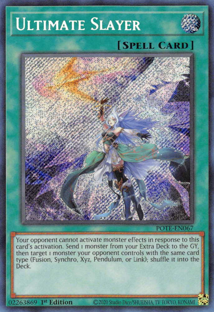 Ultimate Slayer [POTE-EN067] Secret Rare | Cracking-Singles