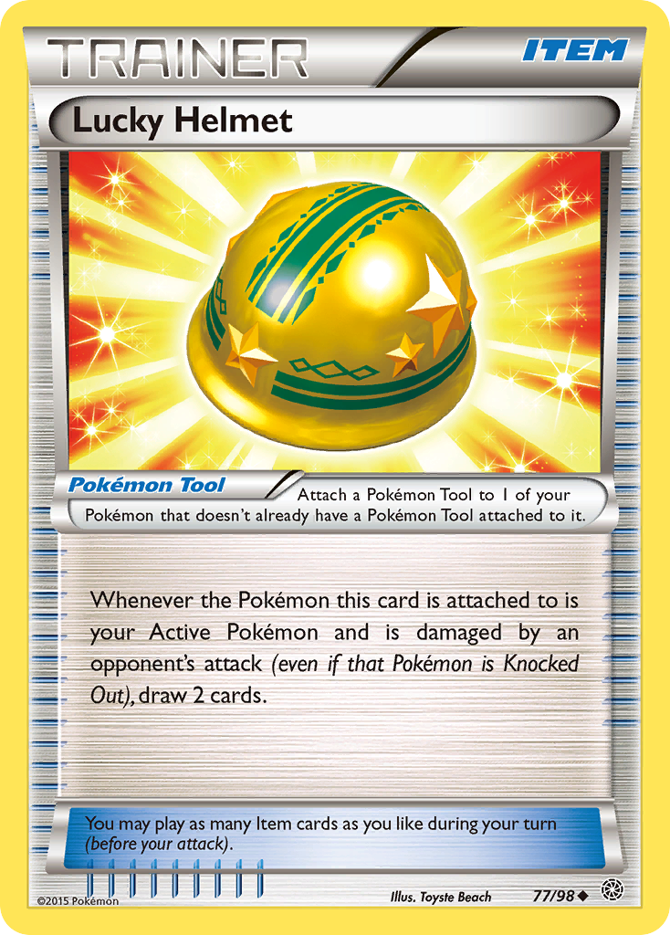 Lucky Helmet (77/98) [XY: Ancient Origins] | Cracking-Singles