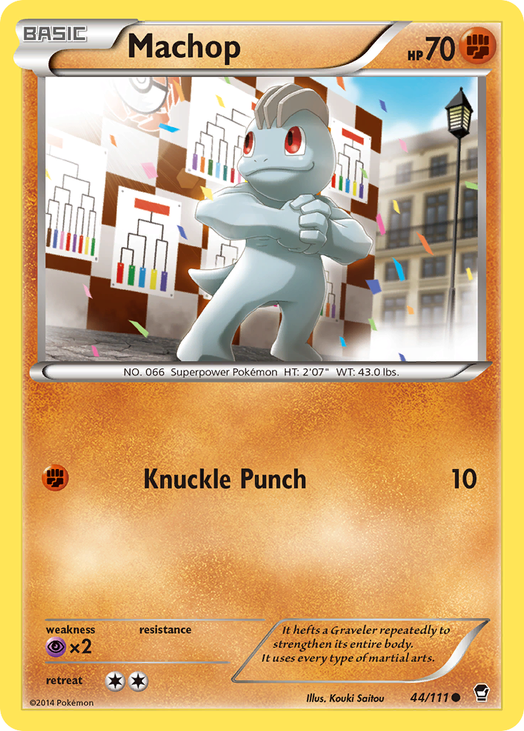 Machop (44/111) [XY: Furious Fists] | Cracking-Singles