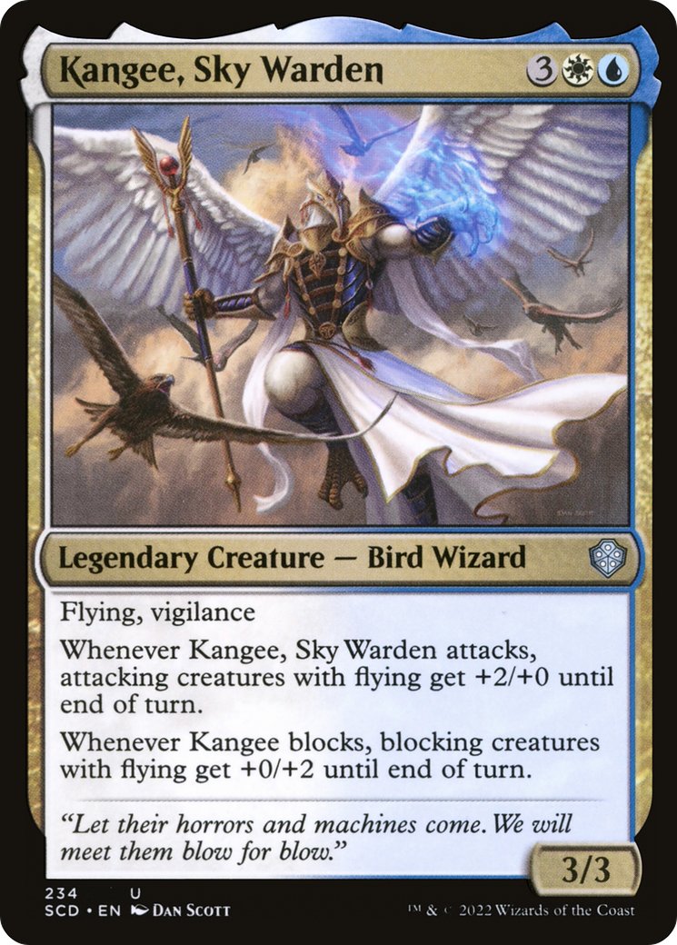 Kangee, Sky Warden [Starter Commander Decks] | Cracking-Singles