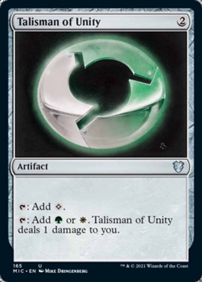 Talisman of Unity [Innistrad: Midnight Hunt Commander] | Cracking-Singles