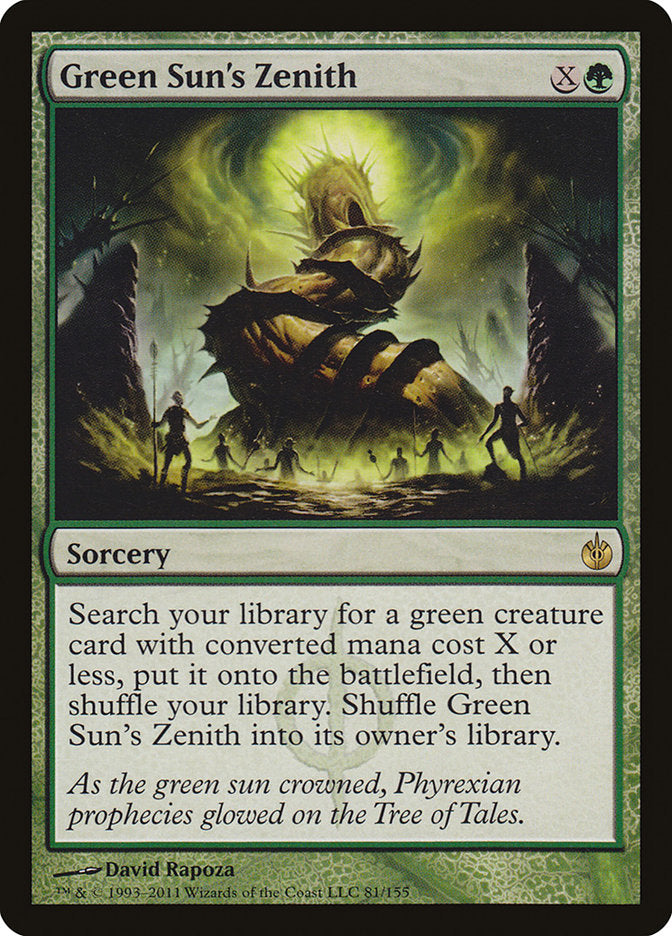 Green Sun's Zenith [Mirrodin Besieged] | Cracking-Singles