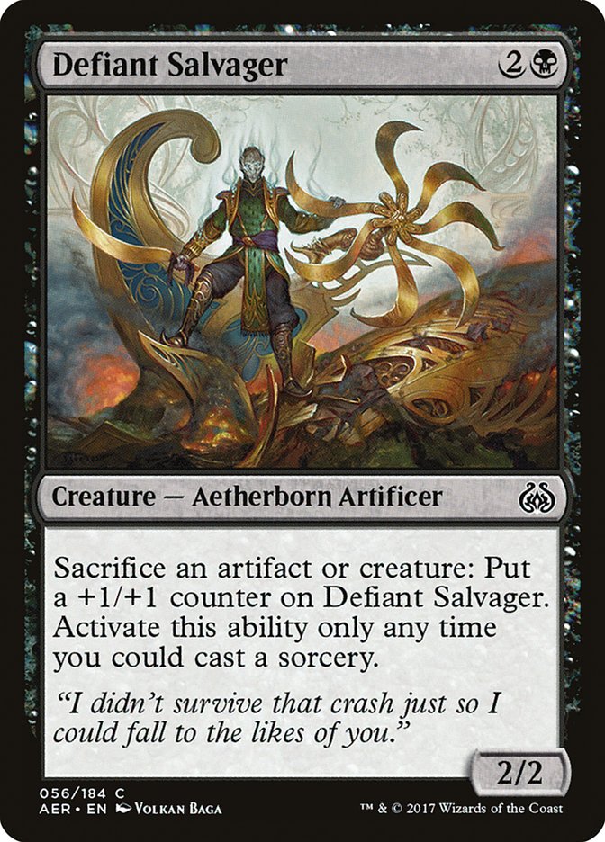 Defiant Salvager [Aether Revolt] | Cracking-Singles