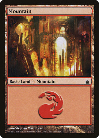 Mountain (299) [Ravnica: City of Guilds] | Cracking-Singles