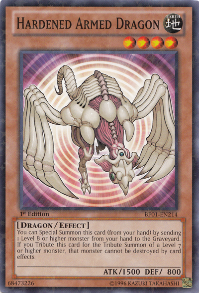 Hardened Armed Dragon [BP01-EN214] Starfoil Rare | Cracking-Singles