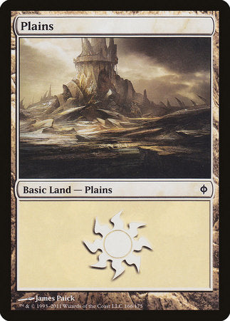 Plains (166) [New Phyrexia] | Cracking-Singles