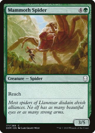 Mammoth Spider [Dominaria] | Cracking-Singles