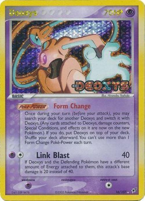 Deoxys (16/107) (Stamped) [EX: Deoxys] | Cracking-Singles