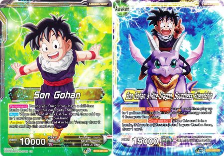 Son Gohan // Son Gohan & Hire-Dragon, Boundless Friendship [BT11-091] | Cracking-Singles